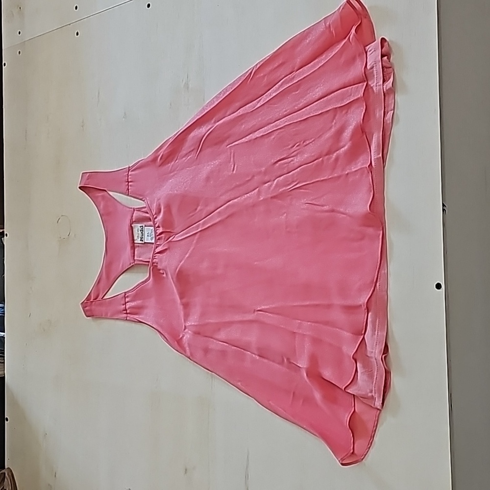 Party tank top, dusty pink, NWOT